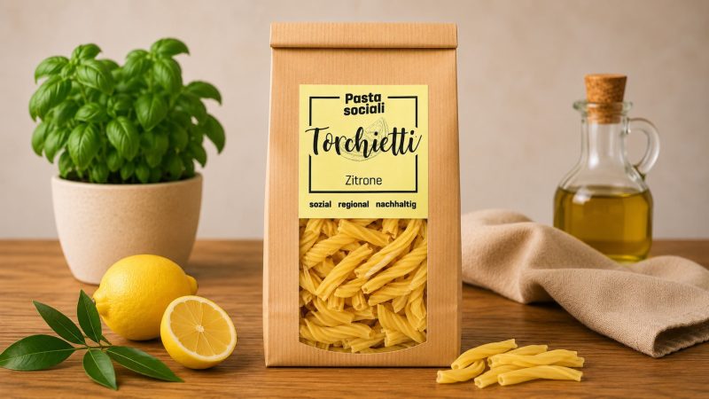 Torchietti Zitrone - Pasta sociali von neuewelt