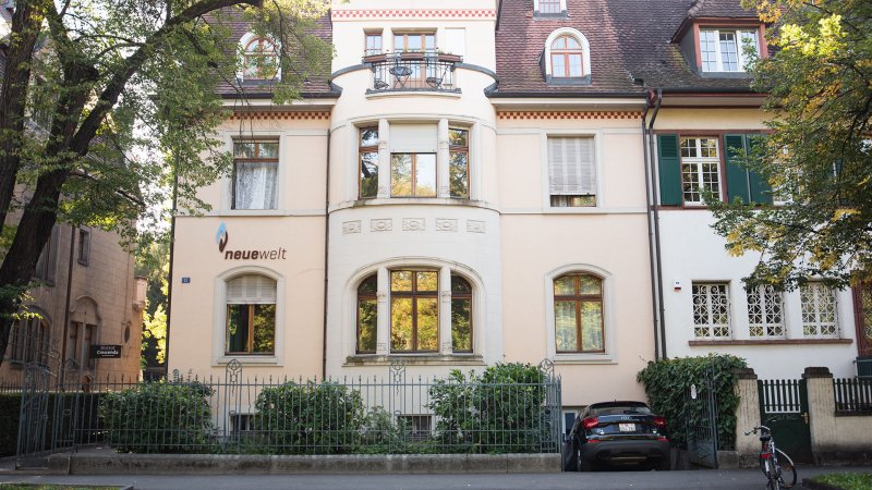 Liegenschaft der villa neuewelt in Basel